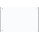 vidaXL Panou antistropi bucătărie transparent 90x60 cm sticlă securiz. vidaXL Panou antistropi bucătărie transparent 90x60 cm sticlă securiz.