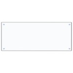 vidaXL Panou antistropi bucătărie transparent 100x40cm sticlă securiz. vidaXL Panou antistropi bucătărie transparent 100x40cm sticlă securiz.