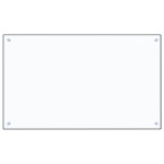 vidaXL Panou antistropi bucătărie transparent 100x60cm sticlă securiz. vidaXL Panou antistropi bucătărie transparent 100x60cm sticlă securiz.