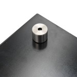 vidaXL Panou antistropi de bucătărie, negru 90x60 cm sticlă securizată vidaXL Panou antistropi de bucătărie, negru 90x60 cm sticlă securizată