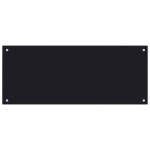 vidaXL Panou antistropi de bucătărie, negru 100x40cm sticlă securizată vidaXL Panou antistropi de bucătărie, negru 100x40cm sticlă securizată