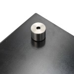 vidaXL Panou antistropi de bucătărie negru 100x50 cm sticlă securizată vidaXL Panou antistropi de bucătărie negru 100x50 cm sticlă securizată
