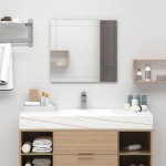 vidaXL Oglindă de perete, 80 x 60 cm, sticlă vidaXL Oglindă de perete, 80 x 60 cm, sticlă