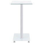 vidaXL Masă laterală formă U transparent 45x30x58 cm sticlă securizată vidaXL Masă laterală formă U transparent 45x30x58 cm sticlă securizată