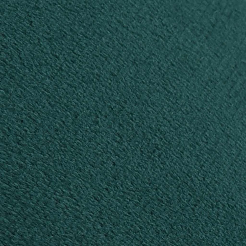 vidaXL Taburet, verde închis și auriu, catifea 28 x 36 cm