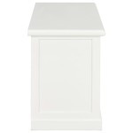 vidaXL Comodă TV, alb, 90x30x40 cm, lemn vidaXL Comodă TV, alb, 90x30x40 cm, lemn
