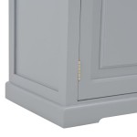 vidaXL Comodă TV, gri, 120 x 30 x 40 cm, lemn vidaXL Comodă TV, gri, 120 x 30 x 40 cm, lemn