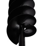 Burghiu de sol cu mâner 100 mm cu tub prelungitor 13 m, oțel Burghiu de sol cu mâner 100 mm cu tub prelungitor 13 m, oțel