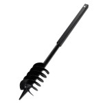 Burghiu de sol cu mâner 120 mm cu tub prelungitor 13 m, oțel Burghiu de sol cu mâner 120 mm cu tub prelungitor 13 m, oțel