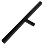 Burghiu de sol cu mâner 180 mm cu tub prelungitor 9 m, oțel Burghiu de sol cu mâner 180 mm cu tub prelungitor 9 m, oțel