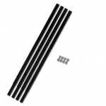 Burghiu de sol cu mâner 80 mm cu tub prelungitor 13 m, oțel Burghiu de sol cu mâner 80 mm cu tub prelungitor 13 m, oțel