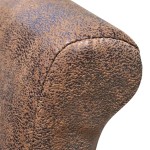 vidaXL Scaune de bucătărie, 6 buc., maro, piele ecologică vidaXL Scaune de bucătărie, 6 buc., maro, piele ecologică