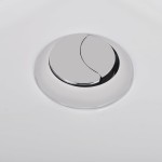 Set de toaletă și bideu, ceramică albă Set de toaletă și bideu, ceramică albă