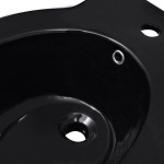 Set Toaletă și Bideu Ceramică Negru Set Toaletă și Bideu Ceramică Negru