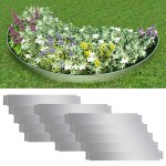 vidaXL Set gard gazon plăci flexibile 15 buc. 100x14 cm oțel zincat vidaXL Set gard gazon plăci flexibile 15 buc. 100x14 cm oțel zincat