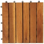 Set dale din lemn de salcâm cu model vertical 30 x 30 cm, 30 buc. Set dale din lemn de salcâm cu model vertical 30 x 30 cm, 30 buc.