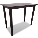 Set masă și 4 scaune de bar din lemn, alb Set masă și 4 scaune de bar din lemn, alb