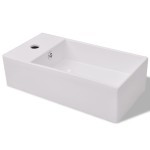 vidaXL Set mobilier baie format din 3 piese cu chiuvetă inclusă, Negru vidaXL Set mobilier baie format din 3 piese cu chiuvetă inclusă, Negru