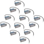 vidaXL Corpuri de iluminat trepte cu LED 44 x 111 x 56 mm, 12 buc. vidaXL Corpuri de iluminat trepte cu LED 44 x 111 x 56 mm, 12 buc.