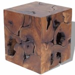 vidaXL Taburete/măsuță de cafea din lemn de tec masiv vidaXL Taburete/măsuță de cafea din lemn de tec masiv
