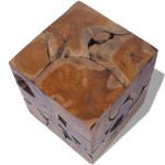 vidaXL Taburete/măsuță de cafea din lemn de tec masiv vidaXL Taburete/măsuță de cafea din lemn de tec masiv