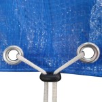 vidaXL Husă de trambulină, 450-457 cm, PE, 90 g/m² vidaXL Husă de trambulină, 450-457 cm, PE, 90 g/m²