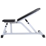 vidaXL Bancă de antrenament cu set de haltere și gantere, 60,5 kg vidaXL Bancă de antrenament cu set de haltere și gantere, 60,5 kg