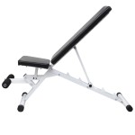 vidaXL Bancă de antrenament cu set de haltere și gantere, 60,5 kg vidaXL Bancă de antrenament cu set de haltere și gantere, 60,5 kg