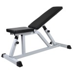 vidaXL Bancă de antrenament cu set de haltere și gantere, 30,5 kg vidaXL Bancă de antrenament cu set de haltere și gantere, 30,5 kg