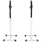 vidaXL Suport haltere genuflexiuni cu halteră și set gantere 30,5 kg vidaXL Suport haltere genuflexiuni cu halteră și set gantere 30,5 kg