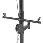 vidaXL Turn de forță montat pe perete cu set haltere & gantere 30,5 kg vidaXL Turn de forță montat pe perete cu set haltere & gantere 30,5 kg