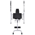 vidaXL Bancă antrenament rastel greutăți, set haltere/gantere, 60,5kg vidaXL Bancă antrenament rastel greutăți, set haltere/gantere, 60,5kg