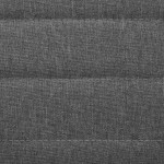 vidaXL Scaune de sufragerie, 6 buc., gri deschis, material textil