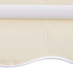 vidaXL Copertină reglabilă acționată manual, 300 cm, crem vidaXL Copertină reglabilă acționată manual, 300 cm, crem