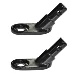 vidaXL Cuplaje pentru remorcă de bicicletă, 2 buc., fier vidaXL Cuplaje pentru remorcă de bicicletă, 2 buc., fier