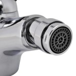 vidaXL Baterii bideu baie, 2buc., crom vidaXL Baterii bideu baie, 2buc., crom