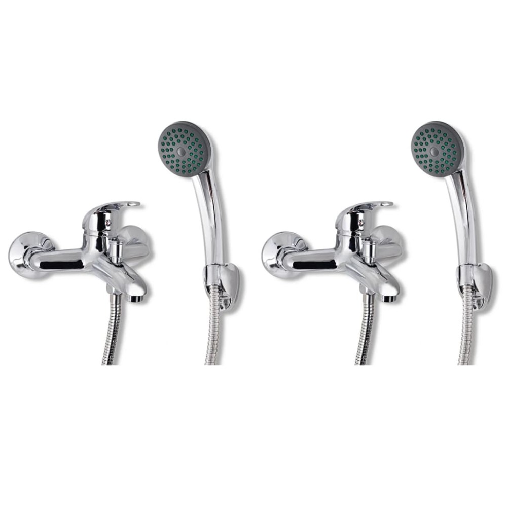 vidaXL Mixer pentru duș, 2 buc.