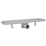 vidaXL Rigolă liniară duș, 2 buc, 530 x 140 mm, oțel inoxidabil vidaXL Rigolă liniară duș, 2 buc, 530 x 140 mm, oțel inoxidabil