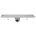 vidaXL Rigolă liniară duș, 2 buc, 530 x 140 mm, oțel inoxidabil vidaXL Rigolă liniară duș, 2 buc, 530 x 140 mm, oțel inoxidabil