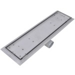vidaXL Rigolă liniară duș, 2 buc, 530 x 140 mm, oțel inoxidabil vidaXL Rigolă liniară duș, 2 buc, 530 x 140 mm, oțel inoxidabil
