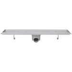 vidaXL Rigolă liniară de duș 2 buc., 630 x 140 mm, oțel inoxidabil vidaXL Rigolă liniară de duș 2 buc., 630 x 140 mm, oțel inoxidabil