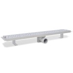 vidaXL Rigolă duș liniară, 2 buc., 730x140 mm, oțel inoxidabil, bule vidaXL Rigolă duș liniară, 2 buc., 730x140 mm, oțel inoxidabil, bule