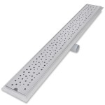 vidaXL Rigolă liniară de duș 2 buc. 930x140 mm oțel inoxidabil bule vidaXL Rigolă liniară de duș 2 buc. 930x140 mm oțel inoxidabil bule