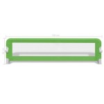 vidaXL Balustradă de protecție pat copii, 2 buc., verde, 150x42 cm vidaXL Balustradă de protecție pat copii, 2 buc., verde, 150x42 cm