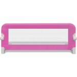 vidaXL Balustradă de protecție pat copii, 2 buc., roz, 102x42 cm vidaXL Balustradă de protecție pat copii, 2 buc., roz, 102x42 cm