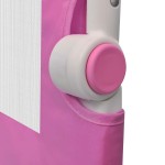 vidaXL Balustradă de protecție pat copii, 2 buc., roz, 102x42 cm vidaXL Balustradă de protecție pat copii, 2 buc., roz, 102x42 cm