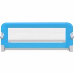 vidaXL Balustradă de protecție pat copii, 2 buc., albastru, 102x42 cm vidaXL Balustradă de protecție pat copii, 2 buc., albastru, 102x42 cm