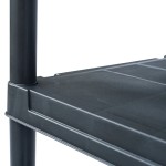 vidaXL Rafturi de depozitare, 2 buc. negru, 60 x 30 x 138 cm plastic vidaXL Rafturi de depozitare, 2 buc. negru, 60 x 30 x 138 cm plastic