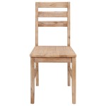 vidaXL Scaune de bucătărie, 6 buc., lemn masiv de acacia vidaXL Scaune de bucătărie, 6 buc., lemn masiv de acacia