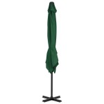 vidaXL Umbrelă de soare de grădină, bază portabilă, verde vidaXL Umbrelă de soare de grădină, bază portabilă, verde